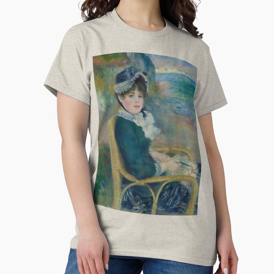 Sunset painting, Sunset Artwork, By the Seashore by danaJG T-Shirts, Hoodie, Sweatshirt | BlankRebels.com (Image 2)