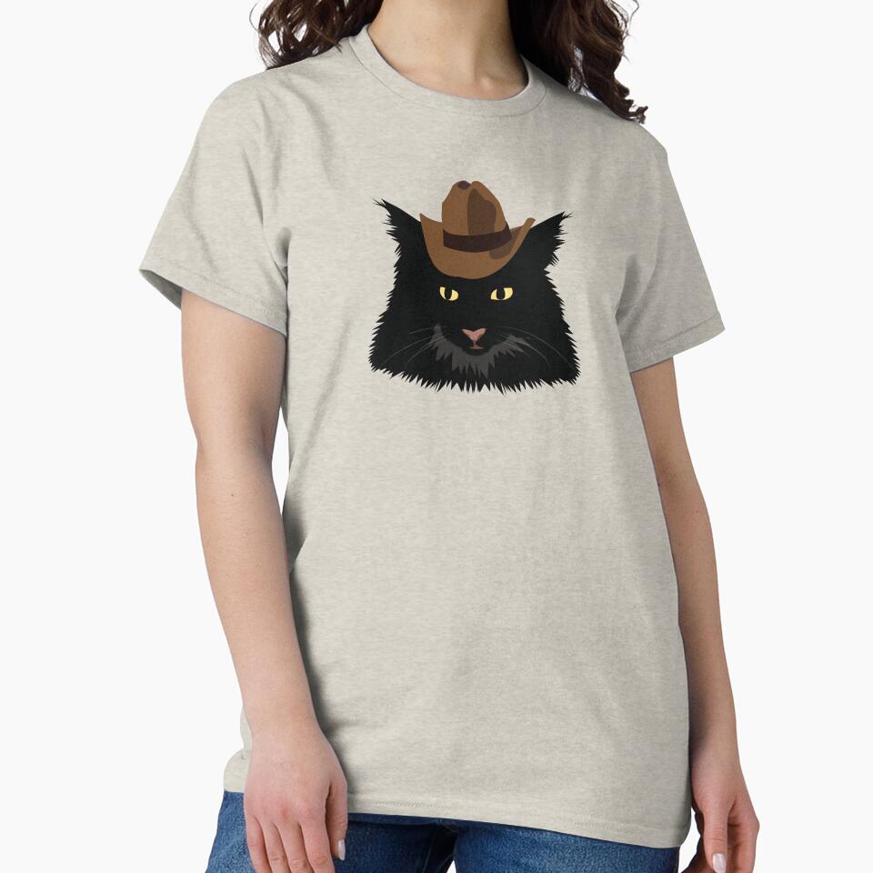 Cowboy Cat by KCPetPortraits T-Shirts, Hoodie, Sweatshirt | BlankRebels.com (Image 2)