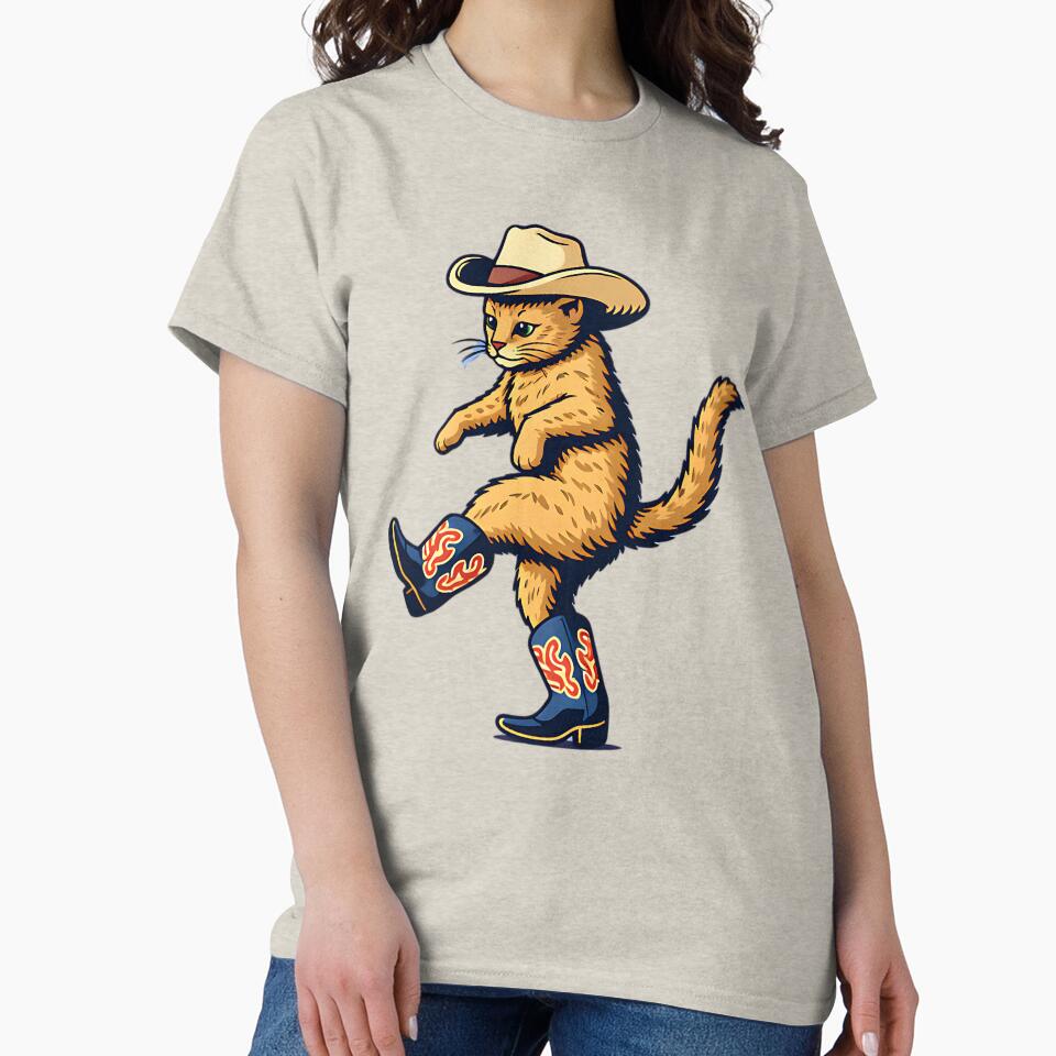 cowboy cat by MinaKiarts T-Shirts, Hoodie, Sweatshirt | BlankRebels.com (Image 2)