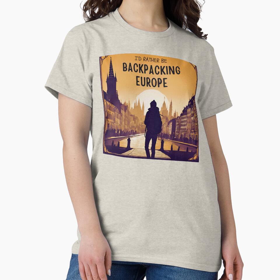 I’d rather be backpacking Europe by FitEnvy T-Shirts, Hoodie, Sweatshirt | BlankRebels.com (Image 2)