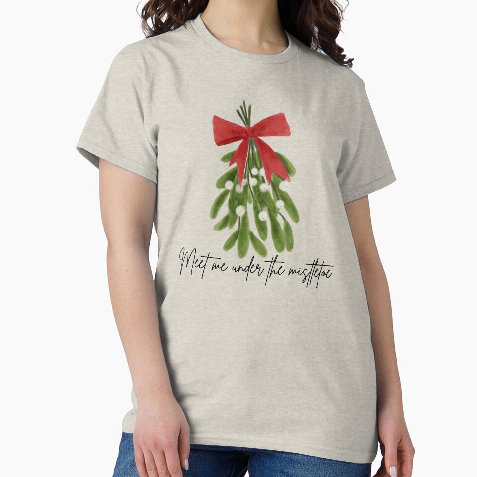 Meet Me Under Mistletoe Cozy T-Shirts, Hoodie, Sweatshirt