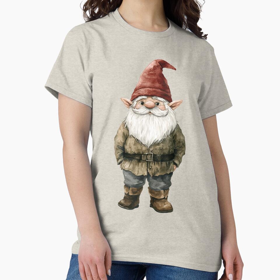 Rustic Cottagecore Gnome by bapupa T-Shirts, Hoodie, Sweatshirt | BlankRebels.com (Image 2)