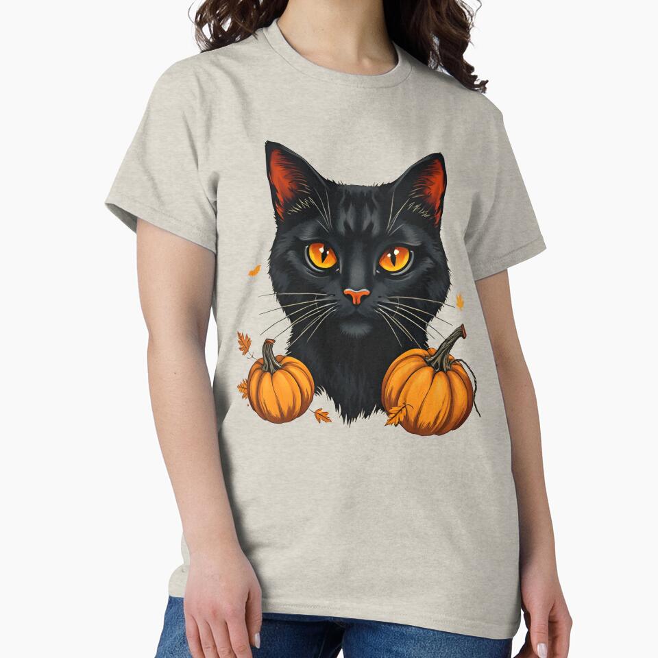 Halloween Cat by league95 T-Shirts, Hoodie, Sweatshirt | BlankRebels.com (Image 2)