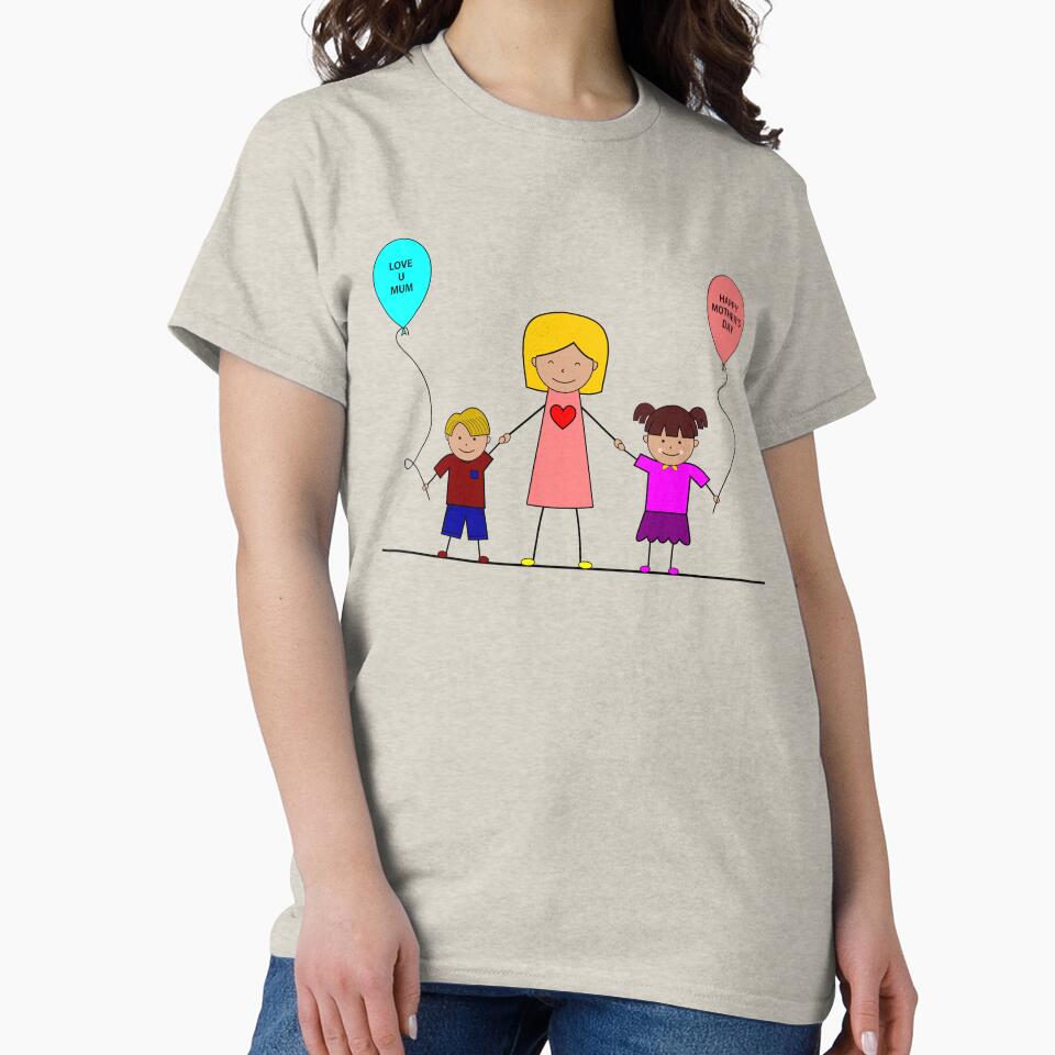 A mother holding her children's hands by BASTOFE T-Shirts, Hoodie, Sweatshirt | BlankRebels.com (Image 2)