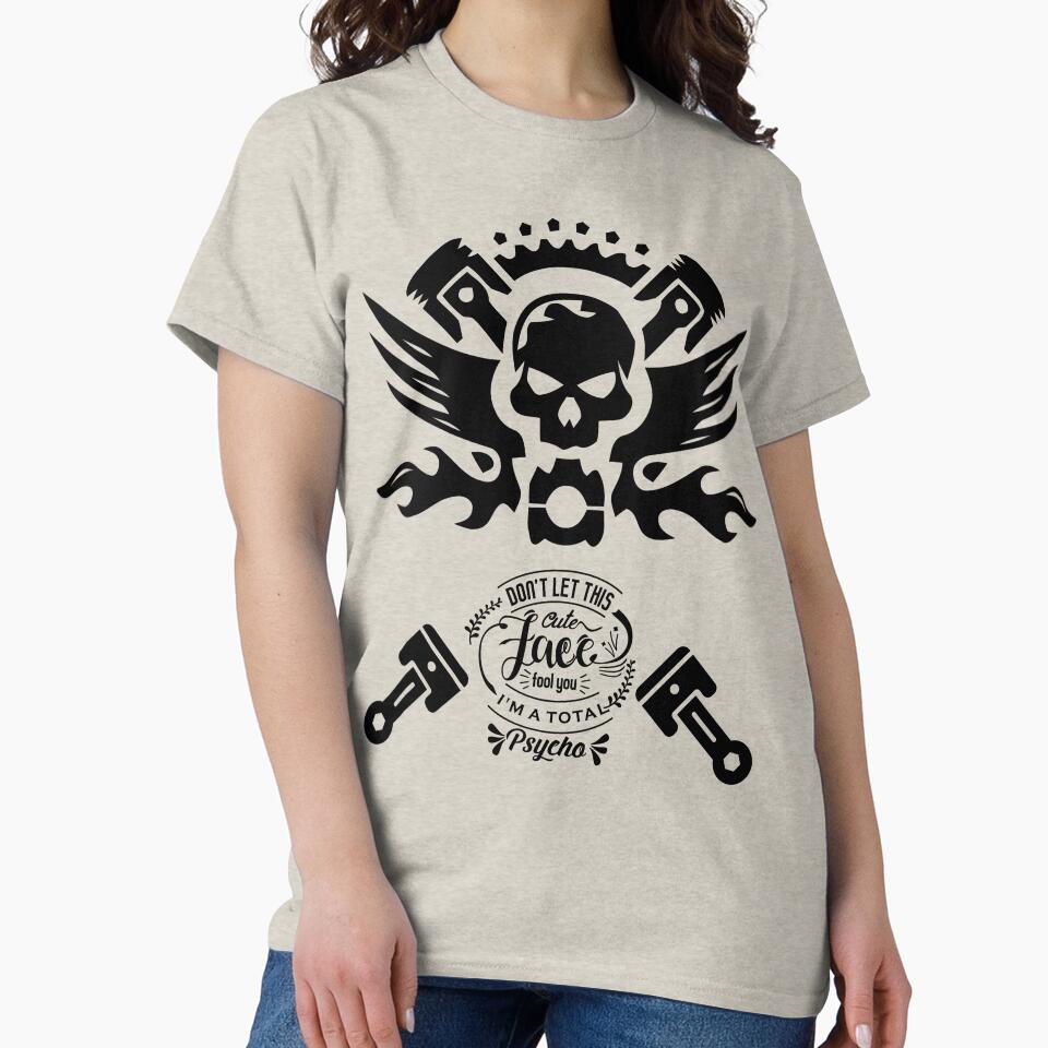 Skull face by RonelM T-Shirts, Hoodie, Sweatshirt | BlankRebels.com (Image 2)