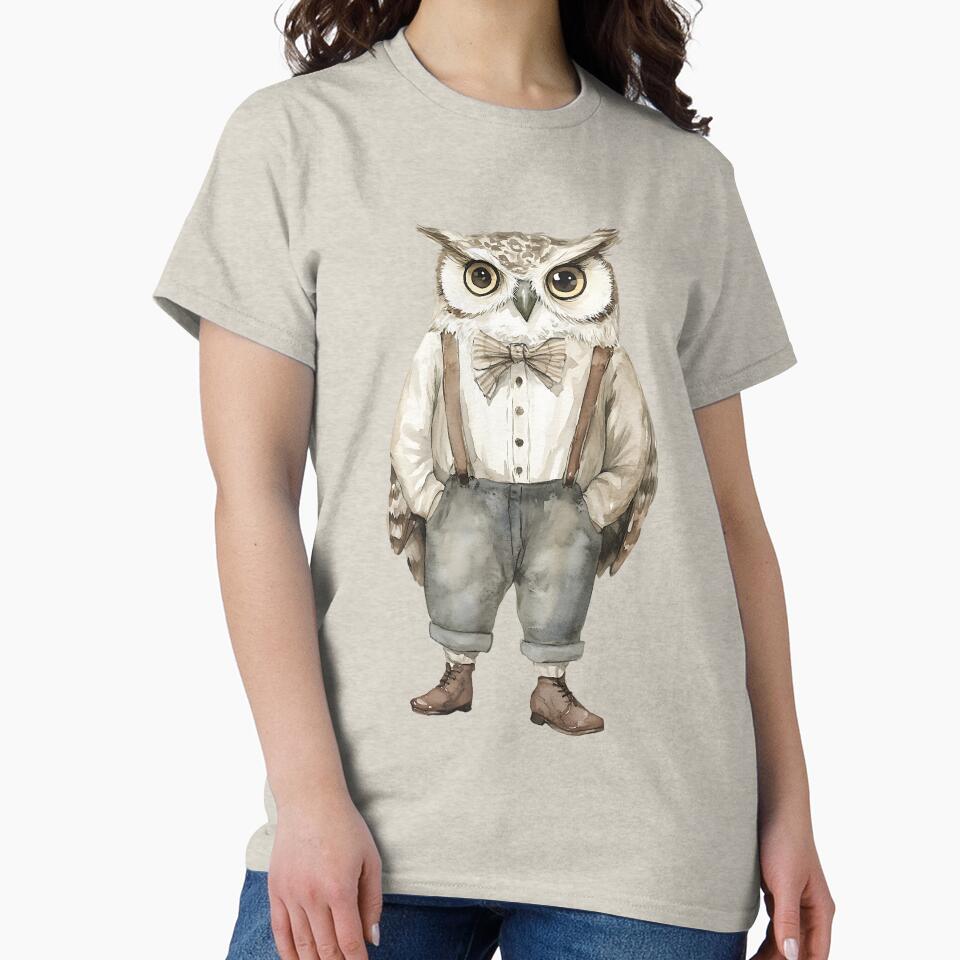 Earthy Cottagecore Owl by bapupa T-Shirts, Hoodie, Sweatshirt | BlankRebels.com (Image 2)