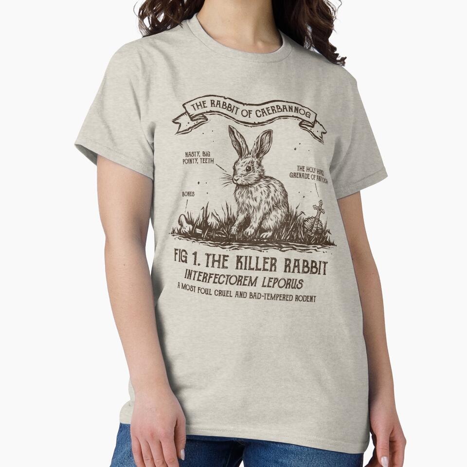 The Rabbit of Caerbannog by kg07 T-Shirts, Hoodie, Sweatshirt | BlankRebels.com (Image 2)