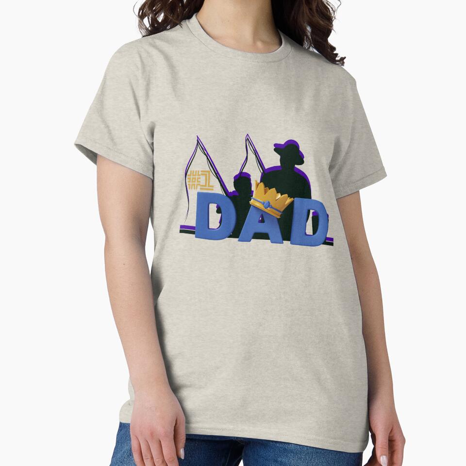 Dad: The Original Superhero Father's Day Tribute Happy Fathers Day by INK-Designers T-Shirts, Hoodie, Sweatshirt (Image 2)
