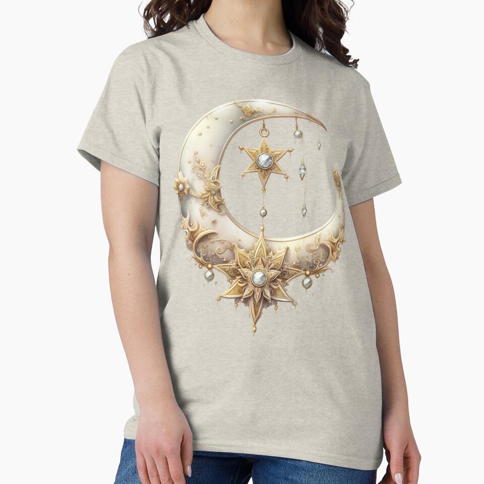 Golden Night Enchantment by Celestial Charm Co T-Shirts, Hoodie, Sweatshirt | BlankRebels.com (Image 2)