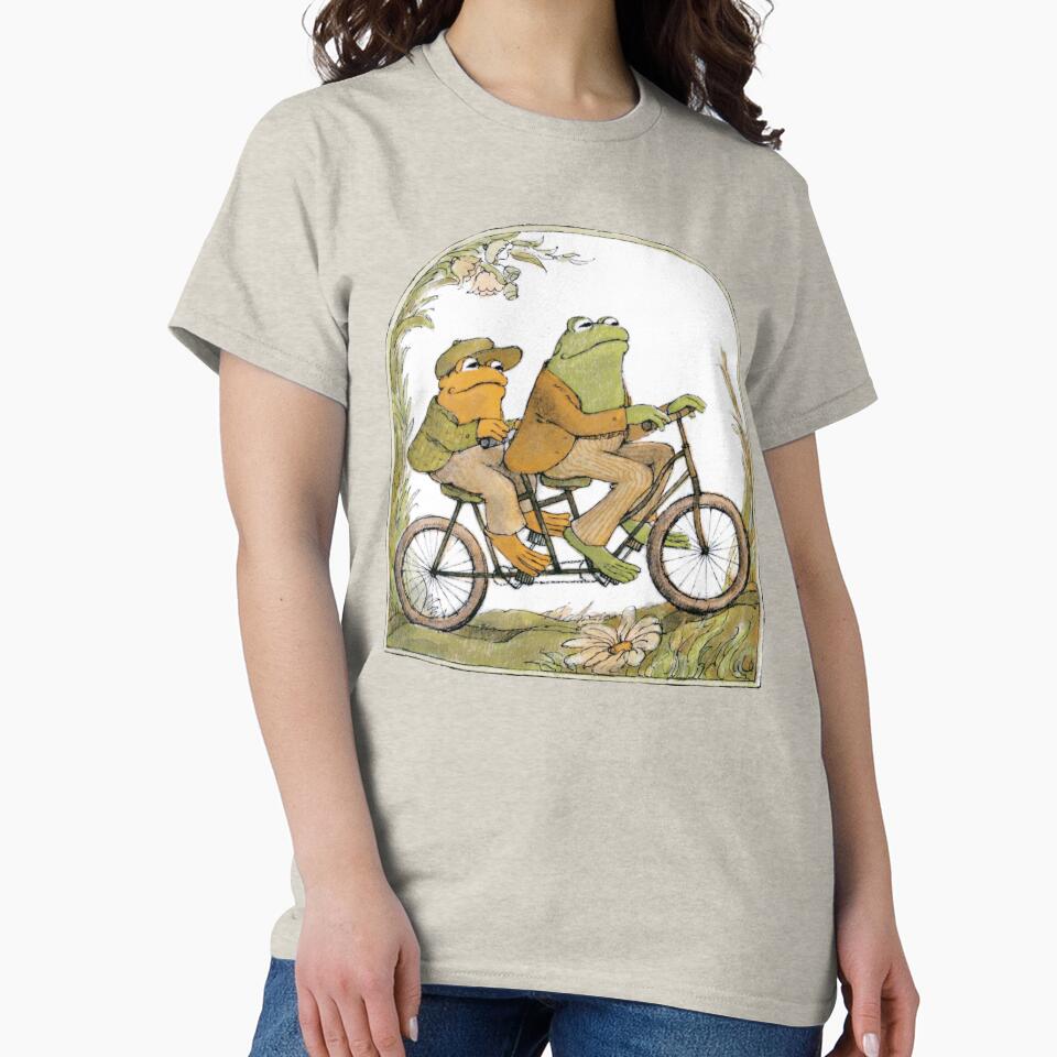 Frog and Toad On A Bicycle by PoeTatoes