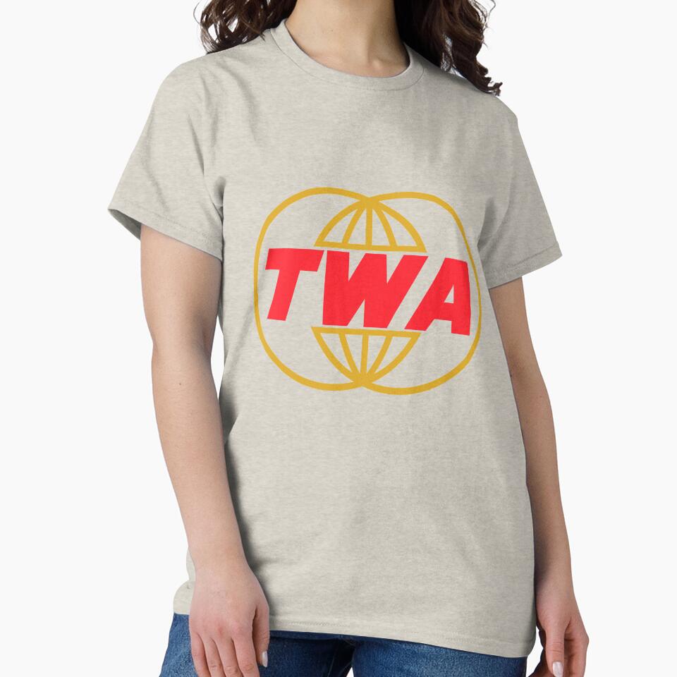 TWA Airlines - Vintage Logo by Epitome Girl T-Shirts, Hoodie, Sweatshirt | BlankRebels.com (Image 2)