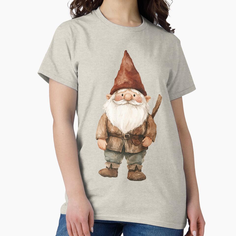 Cottagecore Gnome by bapupa T-Shirts, Hoodie, Sweatshirt | BlankRebels.com (Image 2)