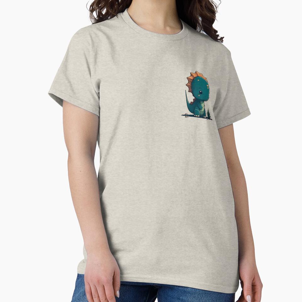 aquatic dinosaur by Trompellot-cute T-Shirts, Hoodie, Sweatshirt | BlankRebels.com (Image 2)