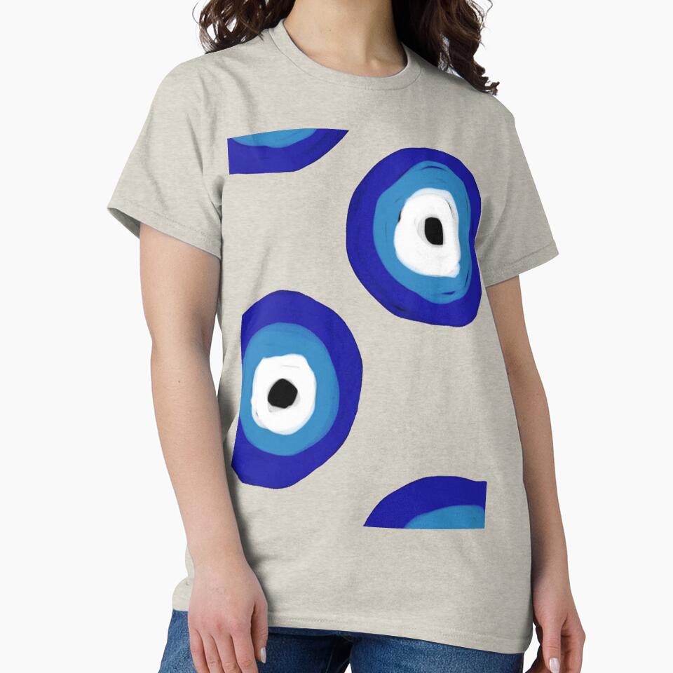 evil eye pattern by Donya-Adel T-Shirts, Hoodie, Sweatshirt | BlankRebels.com (Image 2)