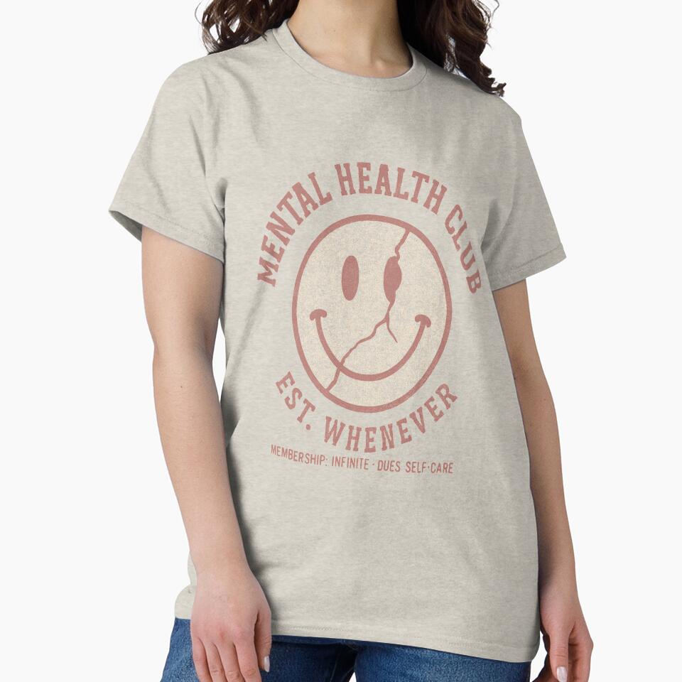 Mental Health Club by TheDripSh0p T-Shirts, Hoodie, Sweatshirt | BlankRebels.com (Image 2)
