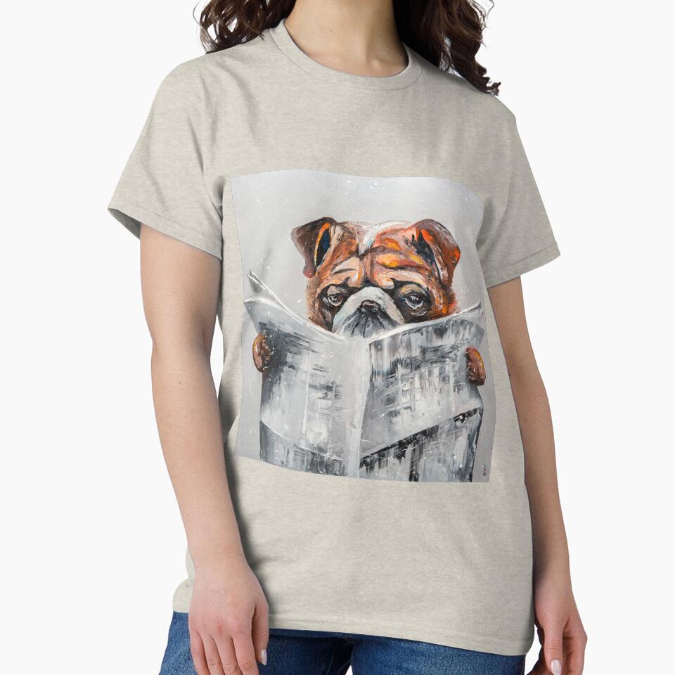 BULLDOG'S NEWS by VladArt House T-Shirts, Hoodie, Sweatshirt | BlankRebels.com (Image 2)