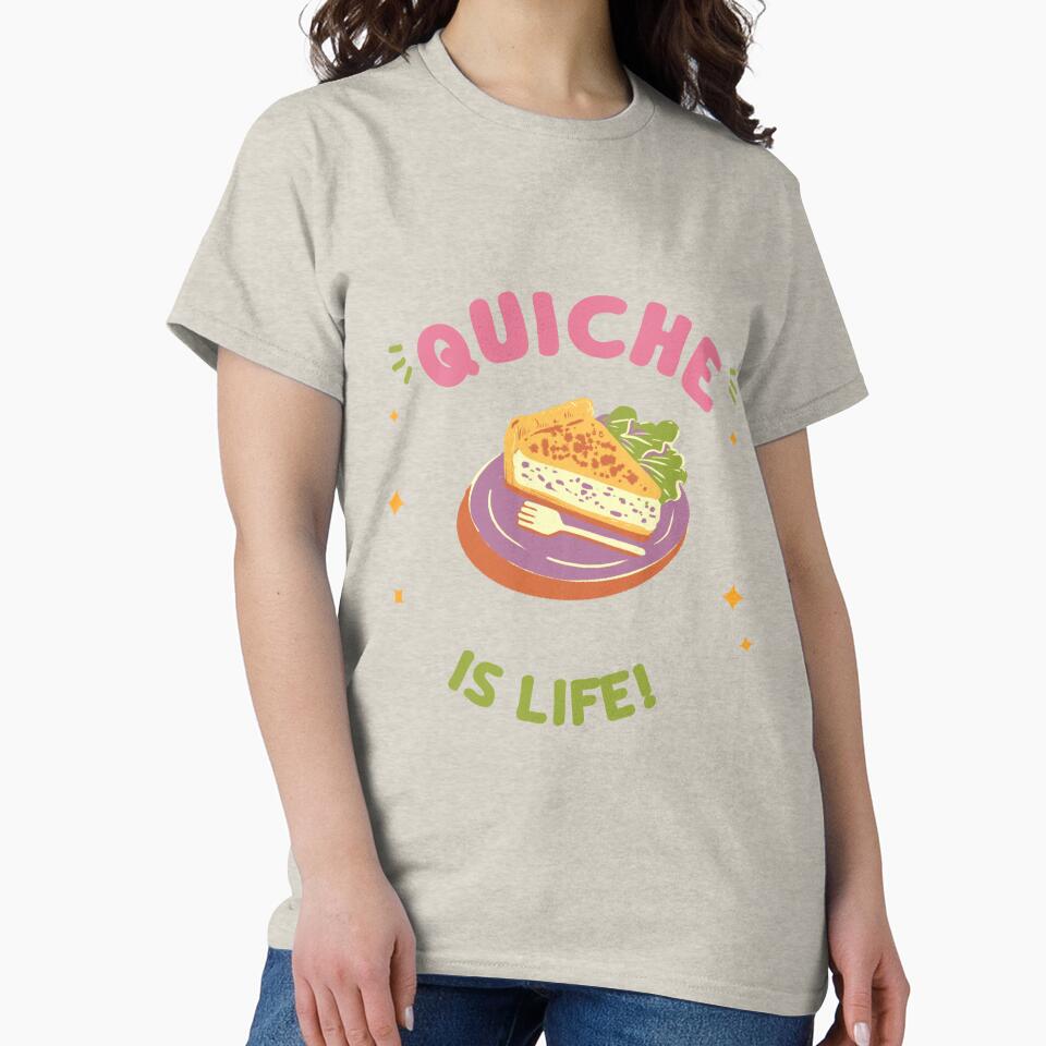 Quiche is life! by Silver Lining Gift Co.