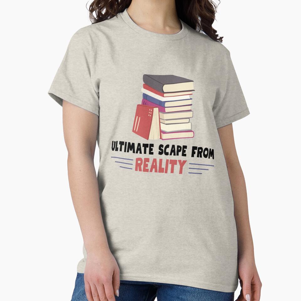 Ultimate Scape from Reality, Book aesthetic by InnovativeGFX T-Shirts, Hoodie, Sweatshirt | BlankRebels.com (Image 2)