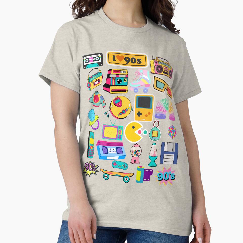 90s retro vibes by ViralByDesign T-Shirts, Hoodie, Sweatshirt | BlankRebels.com (Image 2)