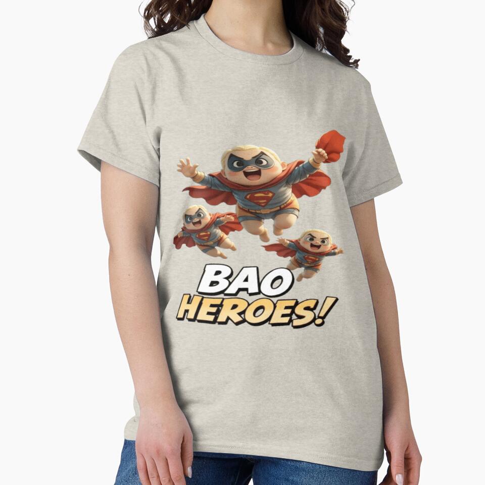 Bao Heroes – Cute Baby Superhero Parody Design by Chic  Artistry T-Shirts, Hoodie, Sweatshirt | BlankRebels.com (Image 2)