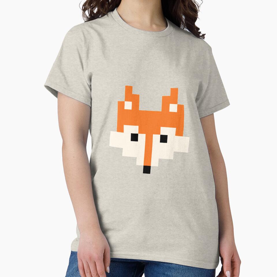 Pixel Fox by TheeForestFox Shop T-Shirts, Hoodie, Sweatshirt | BlankRebels.com (Image 2)