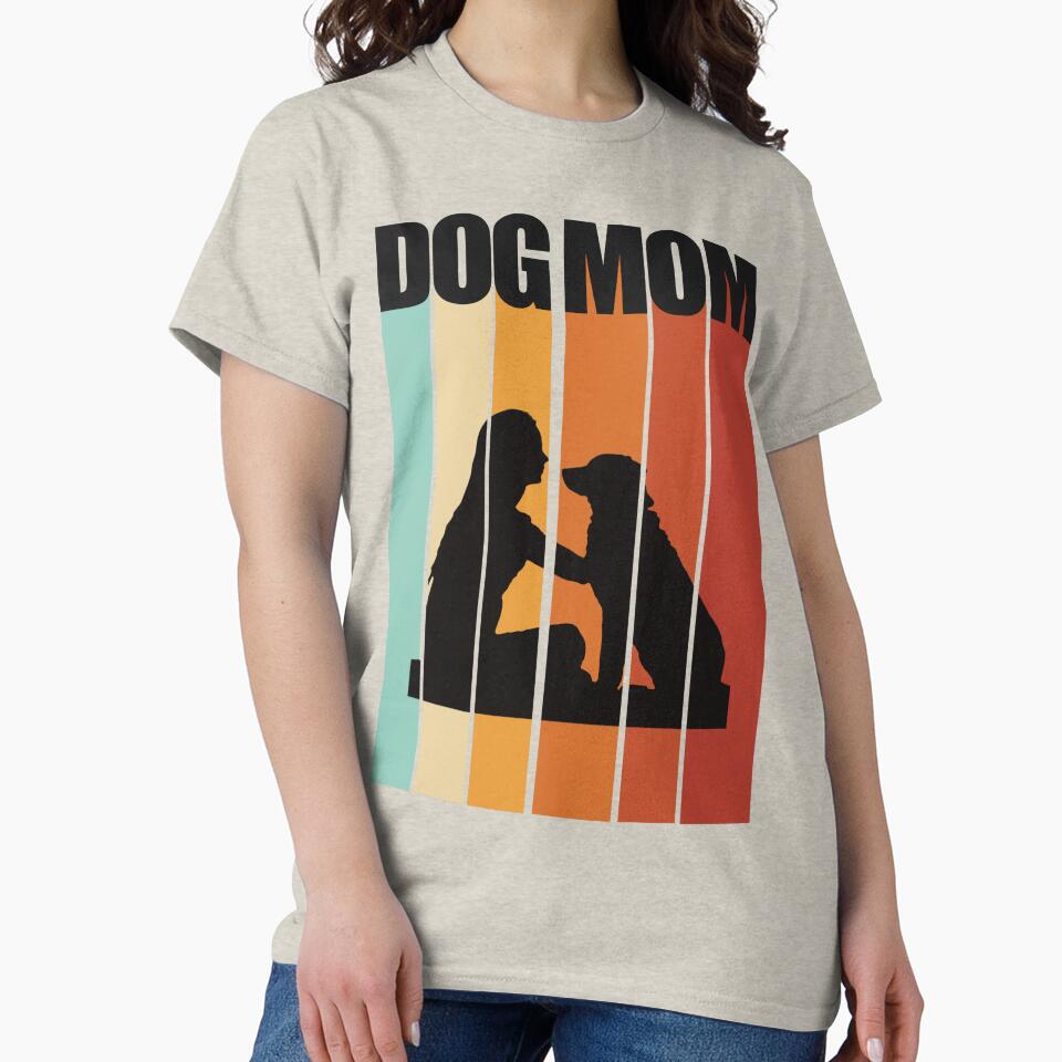 Dog Mom Vintage Design by Artopea Studio T-Shirts, Hoodie, Sweatshirt | BlankRebels.com (Image 2)