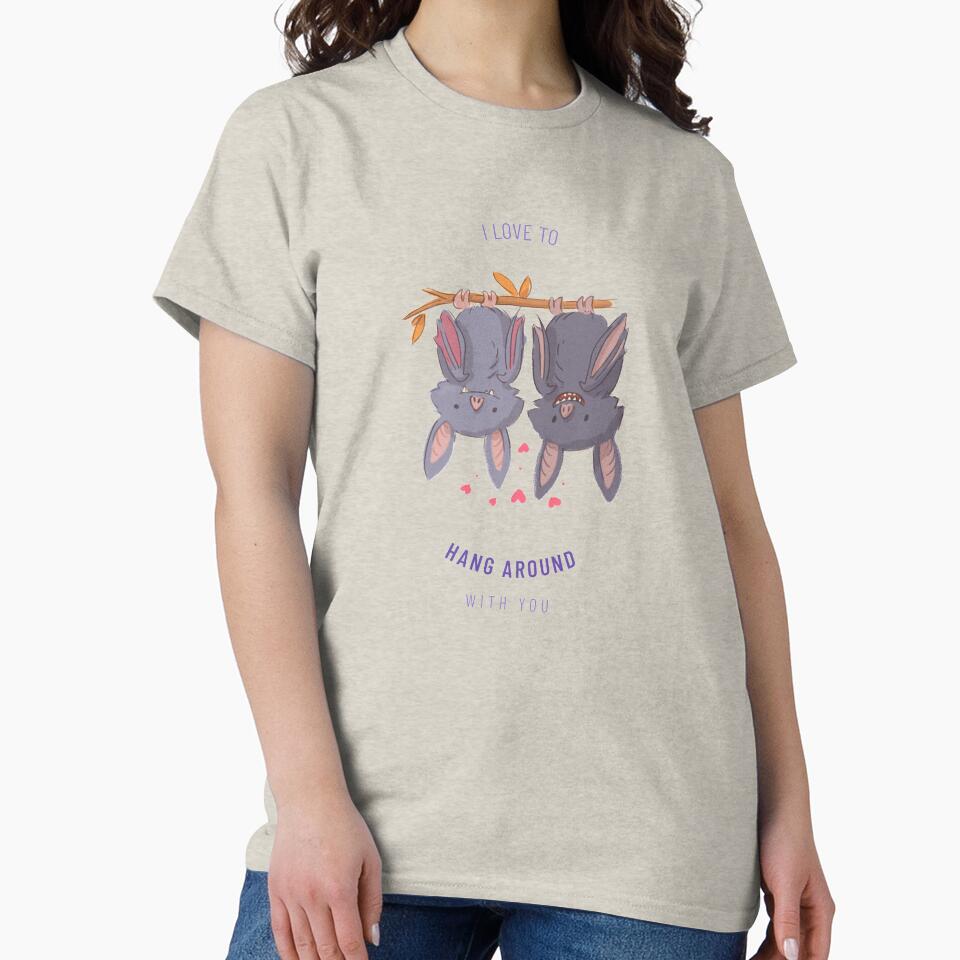LOVE TO HANG AROUND WITH YOU FUNNY LOVE DESIGN by ER-DESIGNS T-Shirts, Hoodie, Sweatshirt | BlankRebels.com (Image 2)