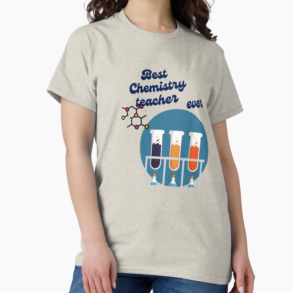 Great teacher recognition, teacher love, teaching appreciation, best chemistry teacher by johnnie2749 T-Shirts,... (Image 2)