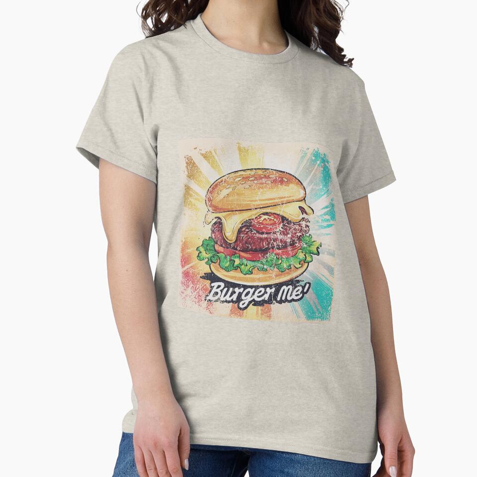 burger me burger day special art with classic vibe by BKSARYLIFE T-Shirts, Hoodie, Sweatshirt | BlankRebels.com (Image 2)