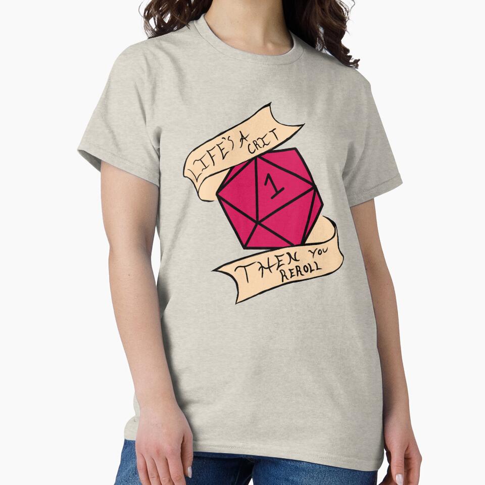 Life's a Crit by ArtGuyCharlie T-Shirts, Hoodie, Sweatshirt | BlankRebels.com (Image 2)