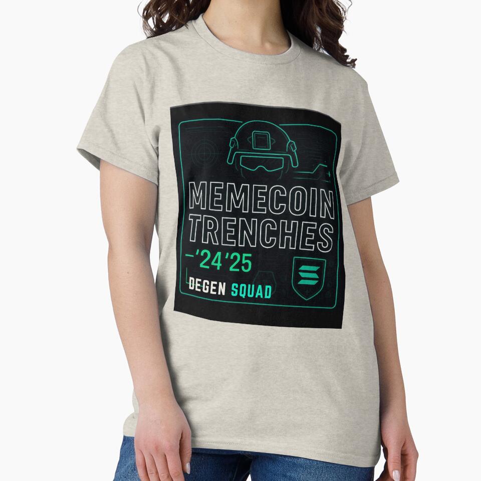 Memecoin Trenches: Degen Squad Formation by Crypto-Trenches T-Shirts, Hoodie, Sweatshirt | BlankRebels.com (Image 2)