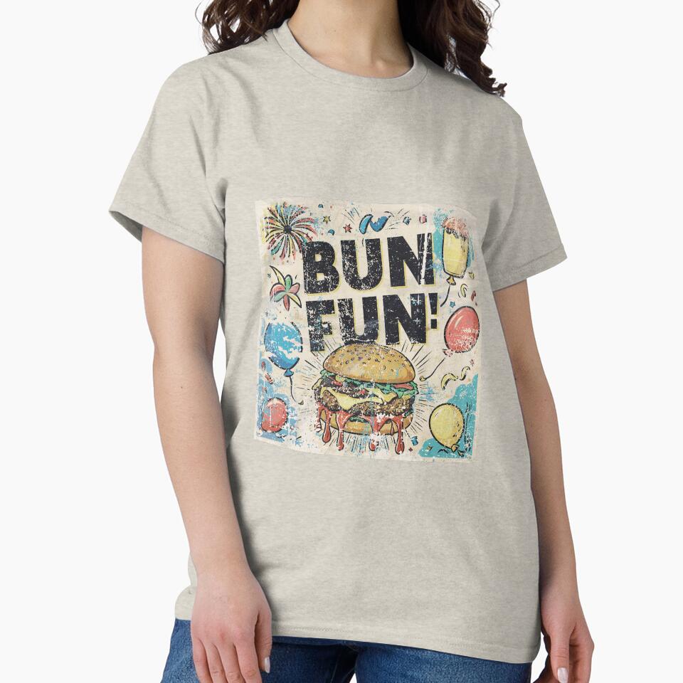 vintage style burger day art with text by BKSARYLIFE T-Shirts, Hoodie, Sweatshirt | BlankRebels.com (Image 2)