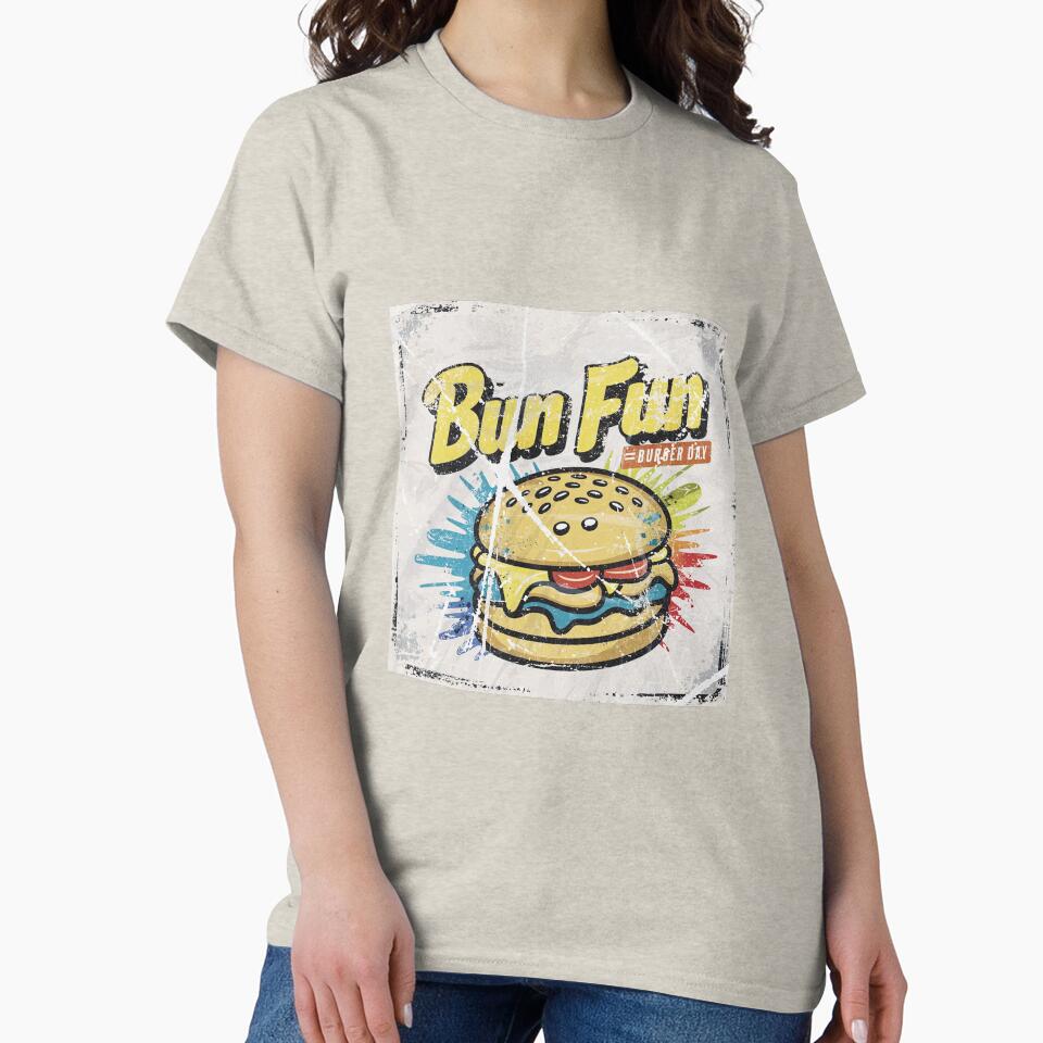 special burger day art with dirty effects by BKSARYLIFE T-Shirts, Hoodie, Sweatshirt | BlankRebels.com (Image 2)