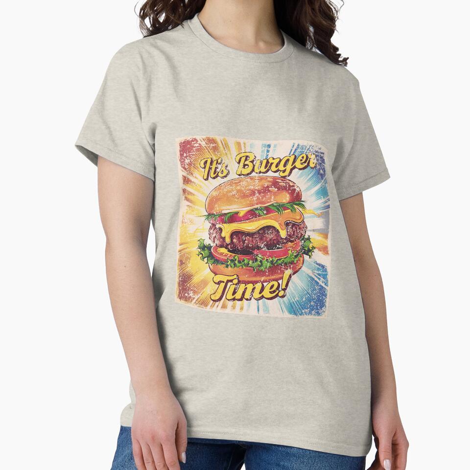 burger day art with colorful cartoon effects by BKSARYLIFE T-Shirts, Hoodie, Sweatshirt | BlankRebels.com (Image 2)
