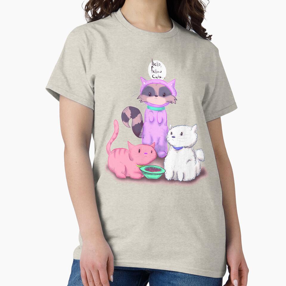 Fellow Cats by LVBART T-Shirts, Hoodie, Sweatshirt | BlankRebels.com (Image 2)