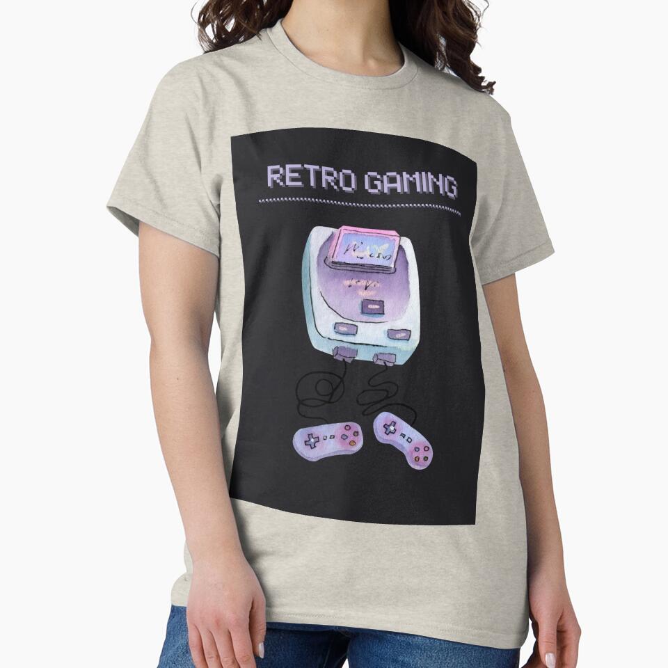 Retro Gaming Console Poster Game by dashart-co T-Shirts, Hoodie, Sweatshirt | BlankRebels.com (Image 2)