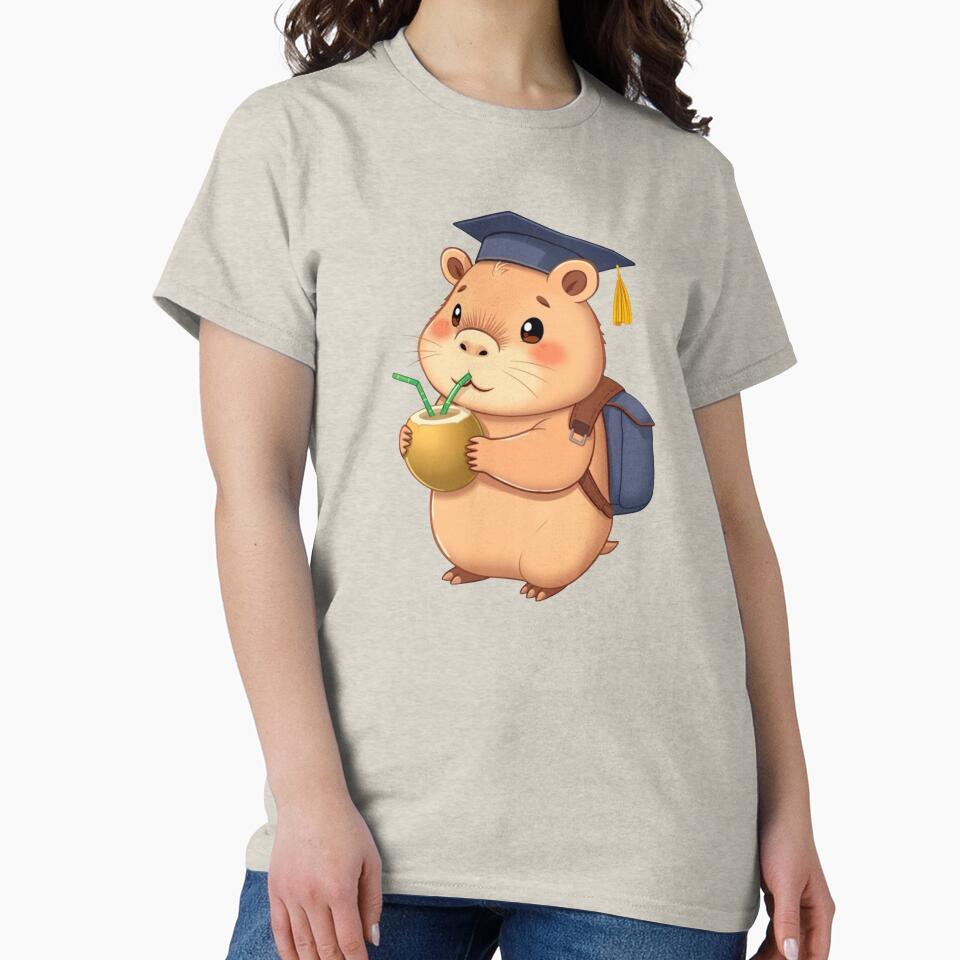 Graduated Capybara T-Shirts, Hoodie, Sweatshirt
