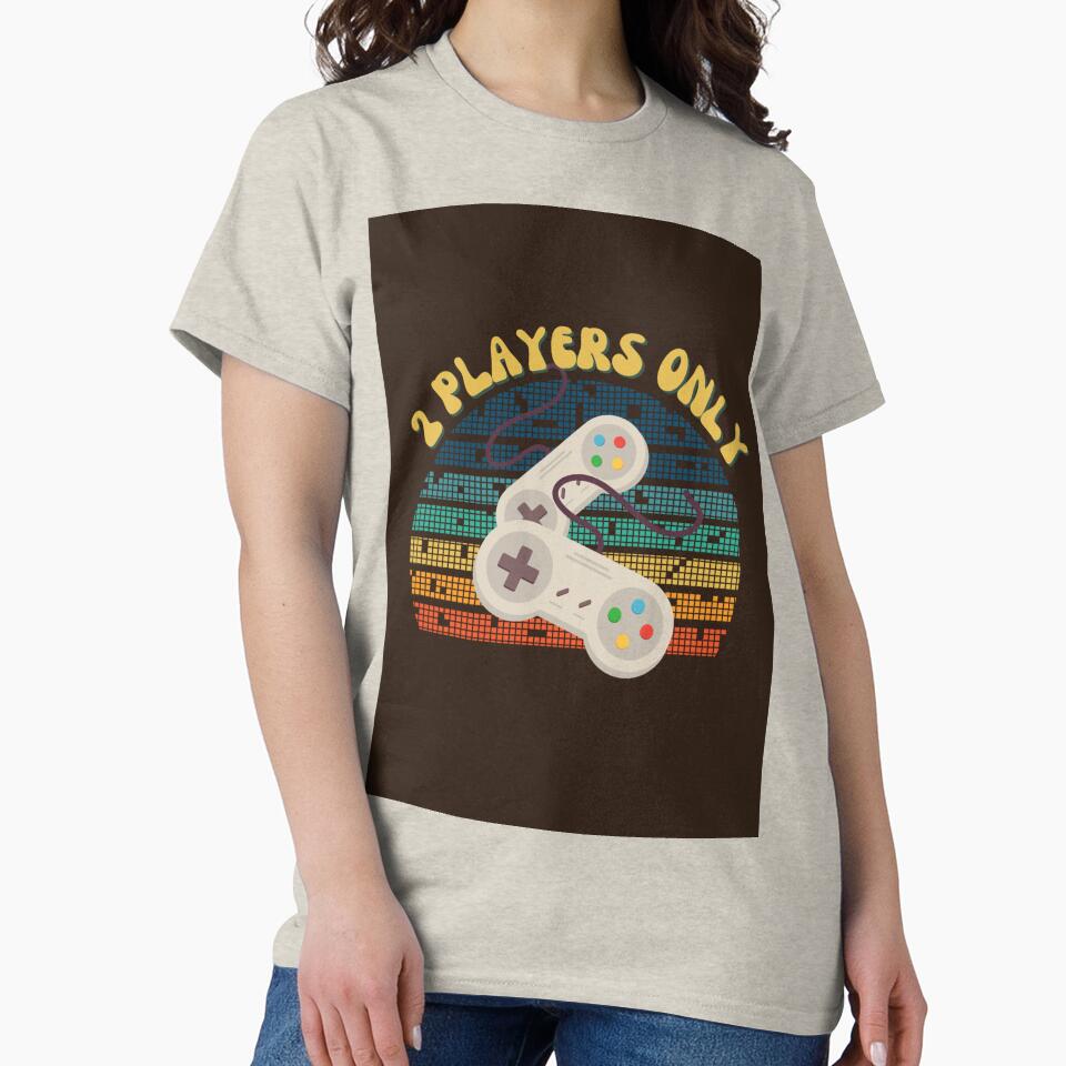 Two Players Only Poster Game by dashart-co T-Shirts, Hoodie, Sweatshirt | BlankRebels.com (Image 2)