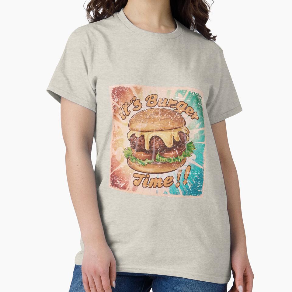 it's burger time burger day special art by BKSARYLIFE T-Shirts, Hoodie, Sweatshirt | BlankRebels.com (Image 2)