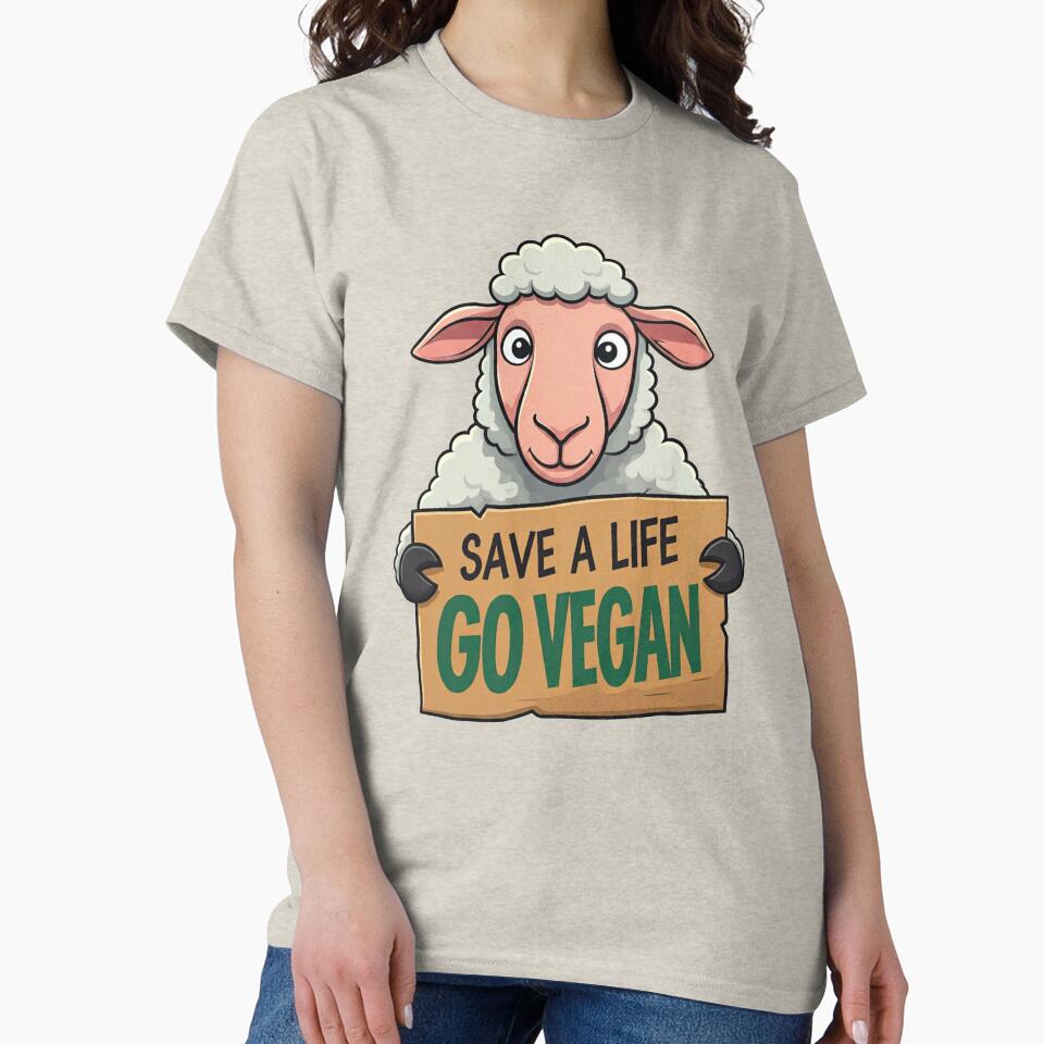 Save A Life, Go Vegan - World Vegan Day by GDBubble20 T-Shirts, Hoodie, Sweatshirt | BlankRebels.com (Image 2)