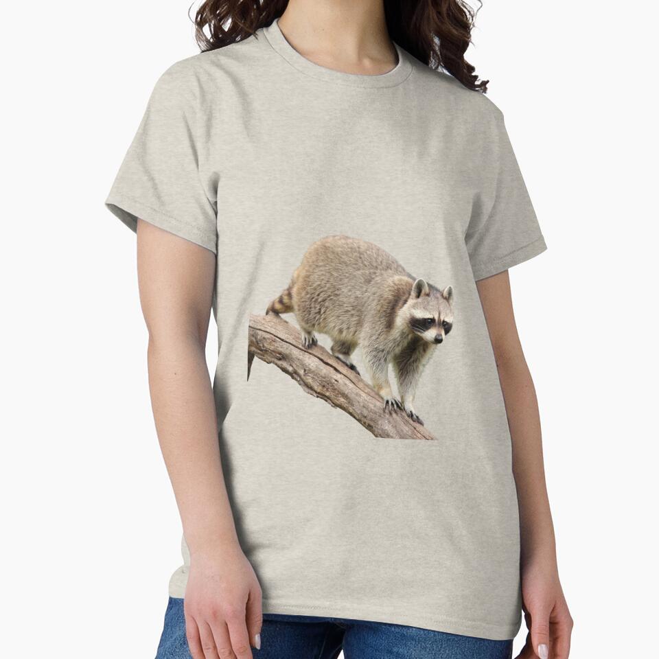Raccoon on a tree by Spuffy Dan T-Shirts, Hoodie, Sweatshirt | BlankRebels.com (Image 2)