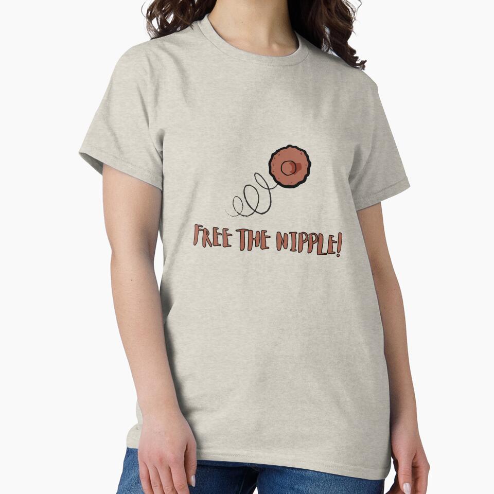 Free the Nipple - Funny by Melty Shirts