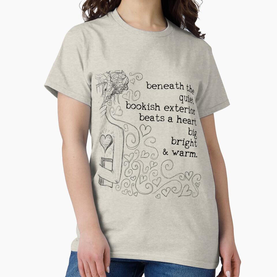 a heart big, bright, & warm by girllovesbooks T-Shirts, Hoodie, Sweatshirt | BlankRebels.com (Image 2)