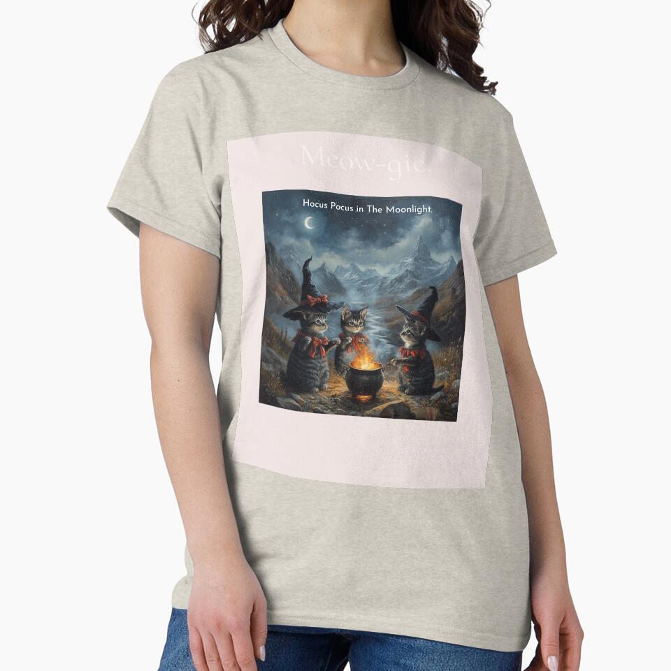 Hocus Pocus in the Moonlight Animal Camping Tote Bag by Lializaa23 T-Shirts, Hoodie, Sweatshirt | BlankRebels.com (Image 2)
