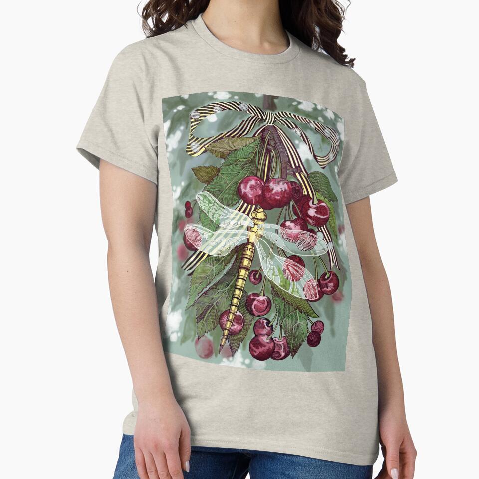 Liberty and Cherries by Line Ritual T-Shirts, Hoodie, Sweatshirt | BlankRebels.com (Image 2)