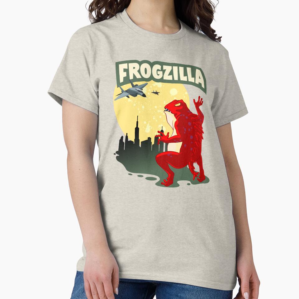 Frogzilla _ Urban Invasion T-Shirts, Hoodie, Sweatshirt