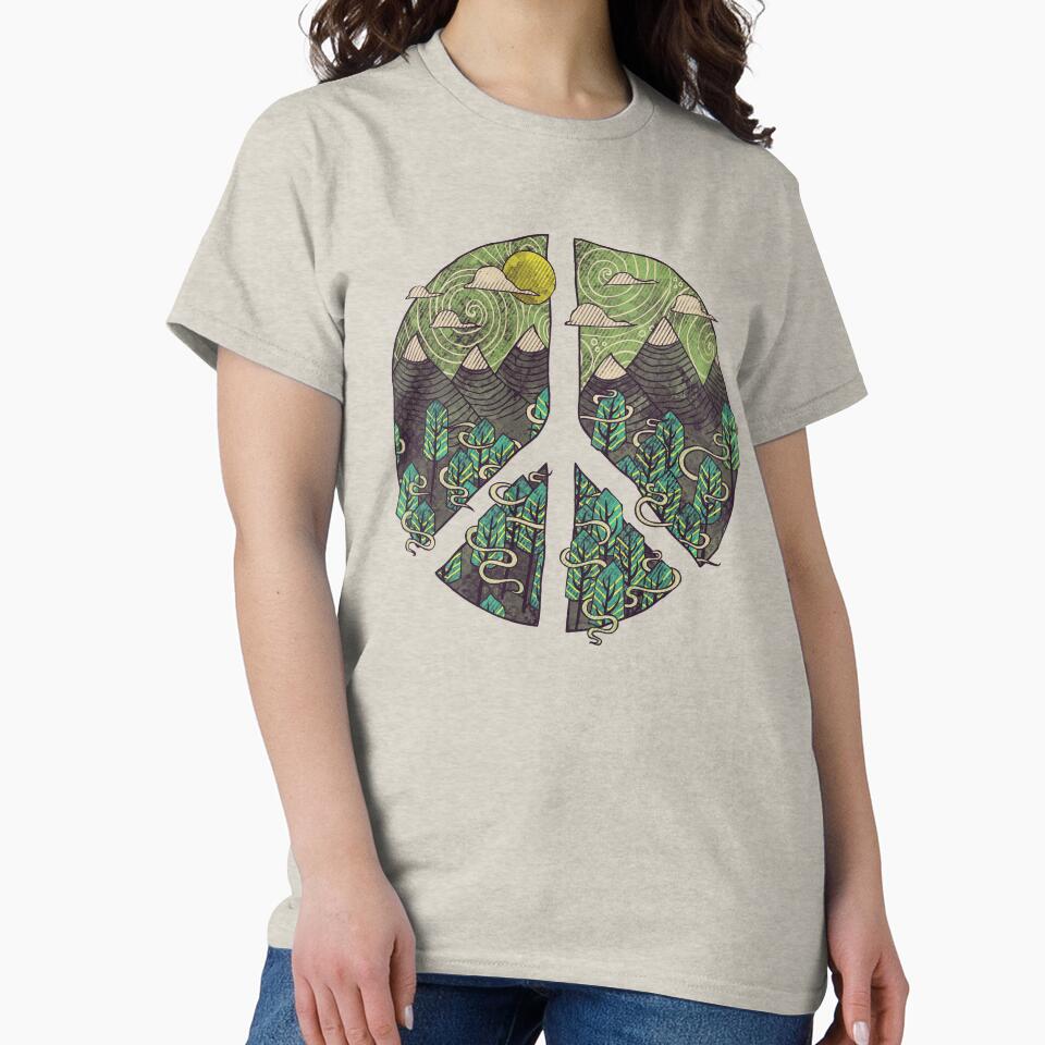 Peaceful Landscape by Hector Mansilla T-Shirts, Hoodie, Sweatshirt | BlankRebels.com (Image 2)