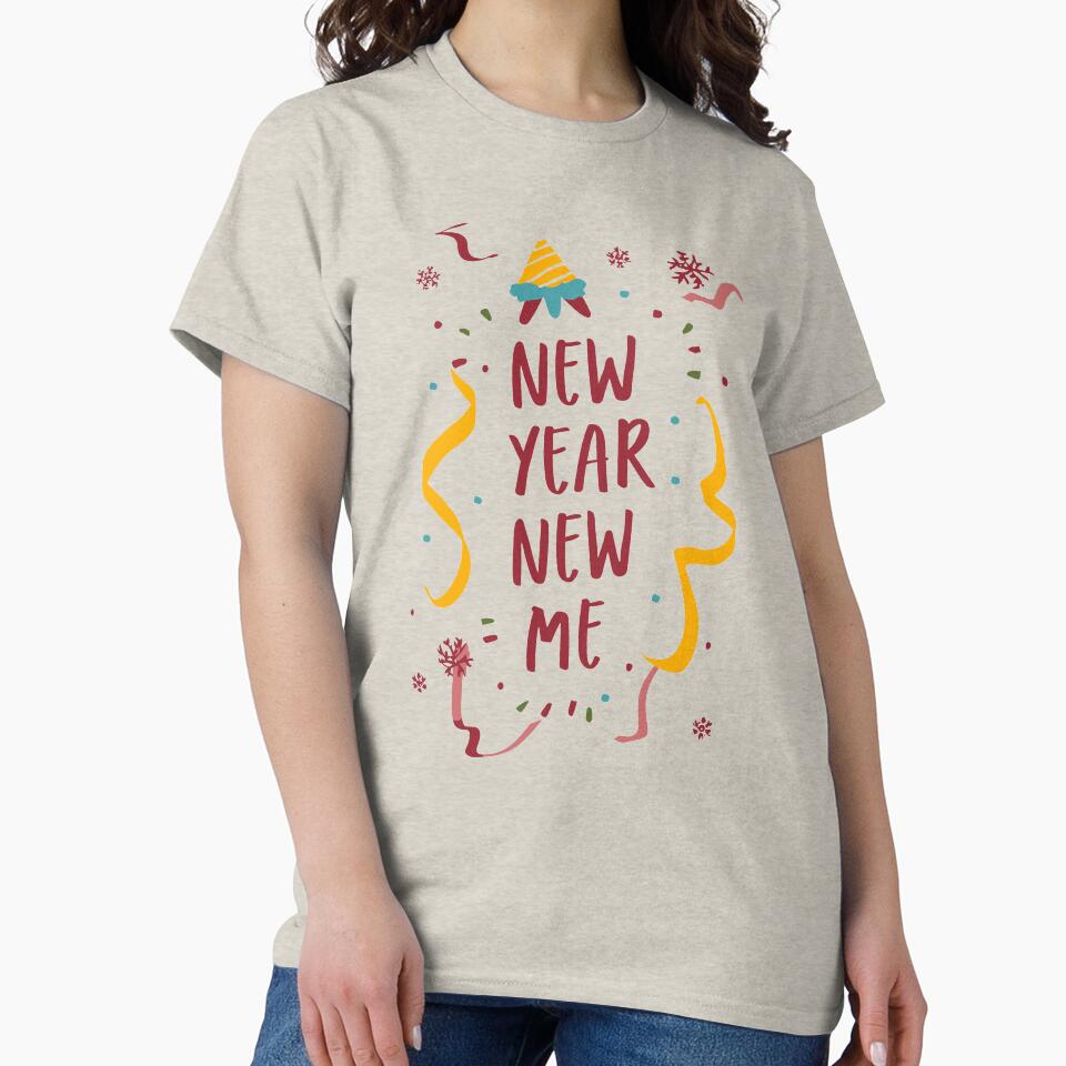 New Year New Me Symbolic New Year design by bvdesignart T-Shirts, Hoodie, Sweatshirt | BlankRebels.com (Image 2)