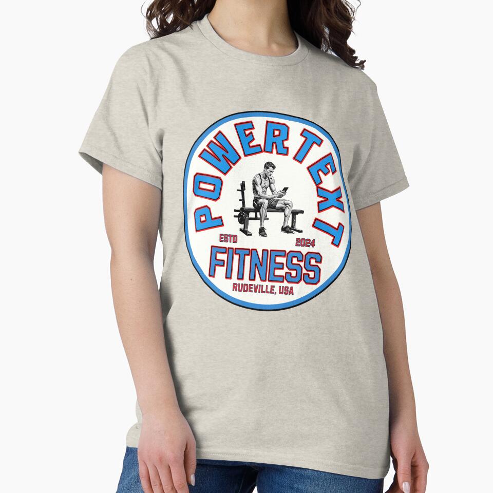 TEXTING AT THE GYM by 1BeautifulMind T-Shirts, Hoodie, Sweatshirt | BlankRebels.com (Image 2)