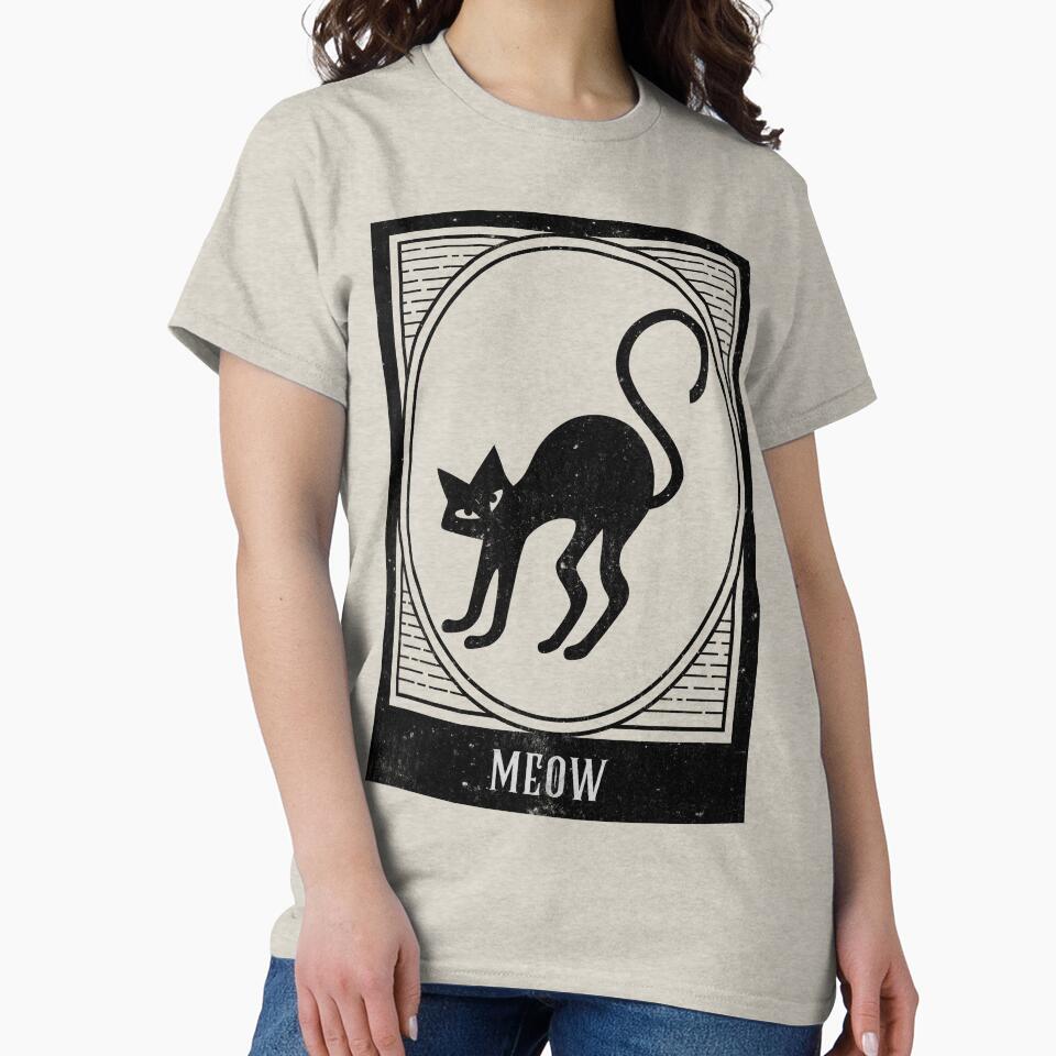 Black Cat Halloween Shirt – Cute & Cozy Not-Scary Fall Design for Cat Lovers by Willebees